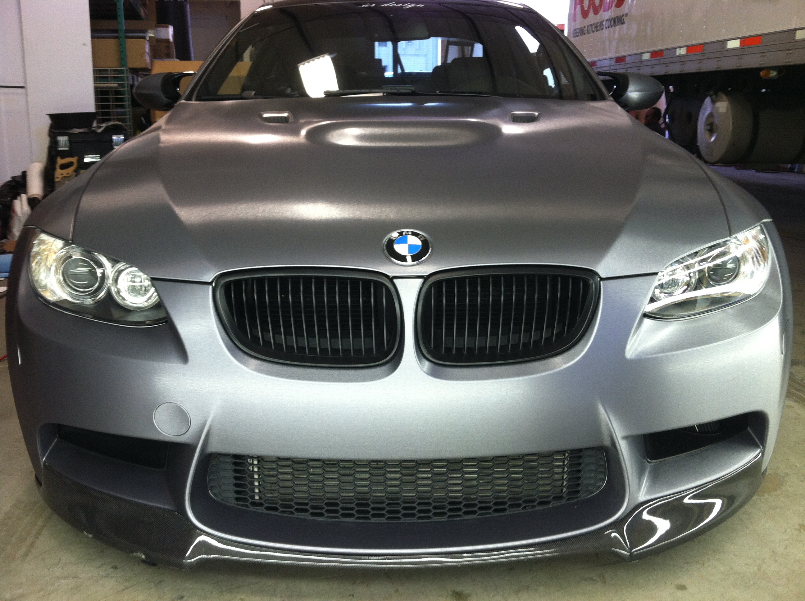 BMW Brushed Steel